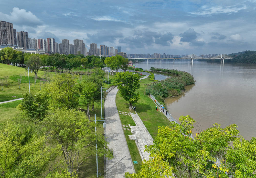 合川:打造三江最美岸线_滨江公园_生态_辛飞
