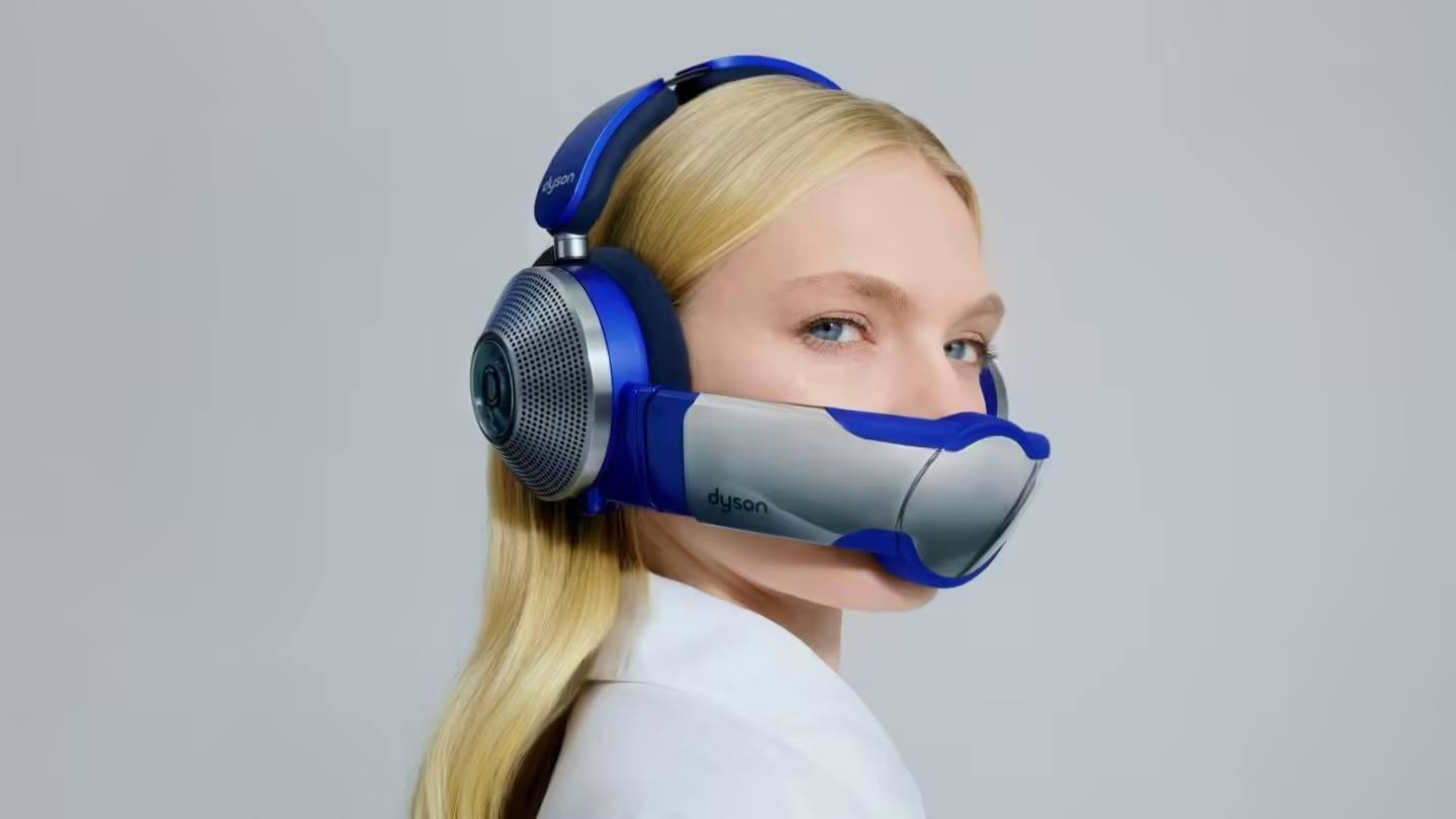戴森 Zone 空气净化耳机降价至 4999 元，配戴森创新研发的无接触式面罩