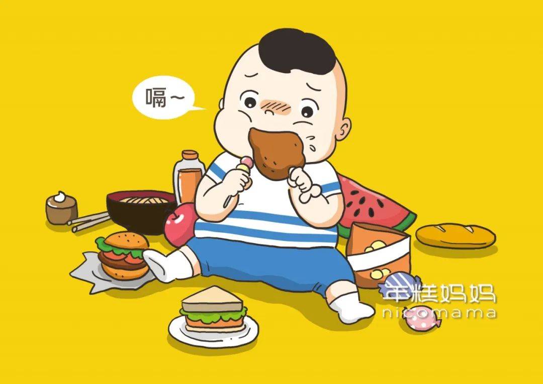 别给娃吃太饱,会影响生长发育!这个信号说明Ta吃够了_www_https_食物