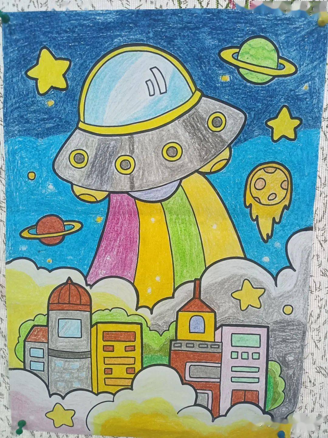 科技点亮梦想,画笔描绘未来.本次科幻画创作活动营造了浓厚