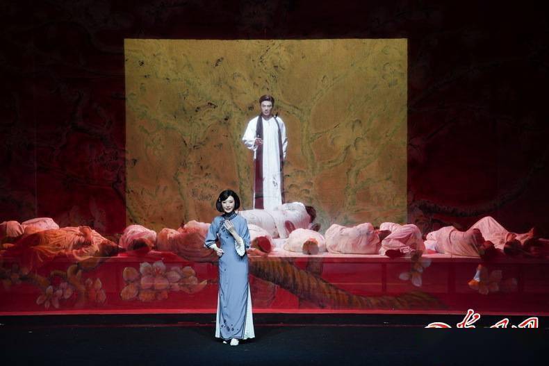 新编现代京剧《石评梅》泰州热演 演绎"京华才女"传奇人生_观众_青年