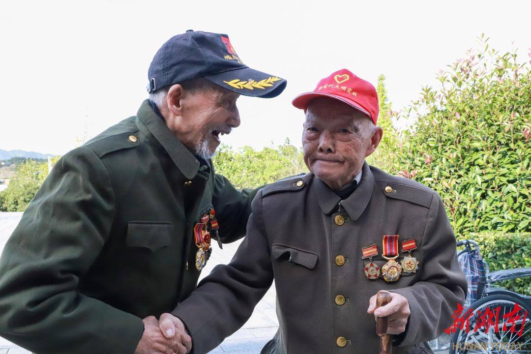 两位抗美援朝老兵这场时隔72年跨越147公里的军礼_会同县_粟裕_刘挥