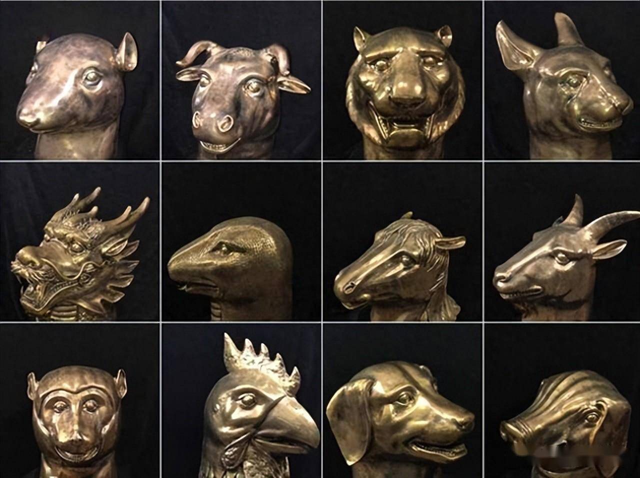 即以水报时的十二生肖铜像水力钟,闻名于世的十二生肖兽首便是其中的