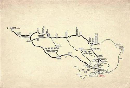万里茶道路线图【万里茶道的经典路线】_中国_内蒙古_宗教