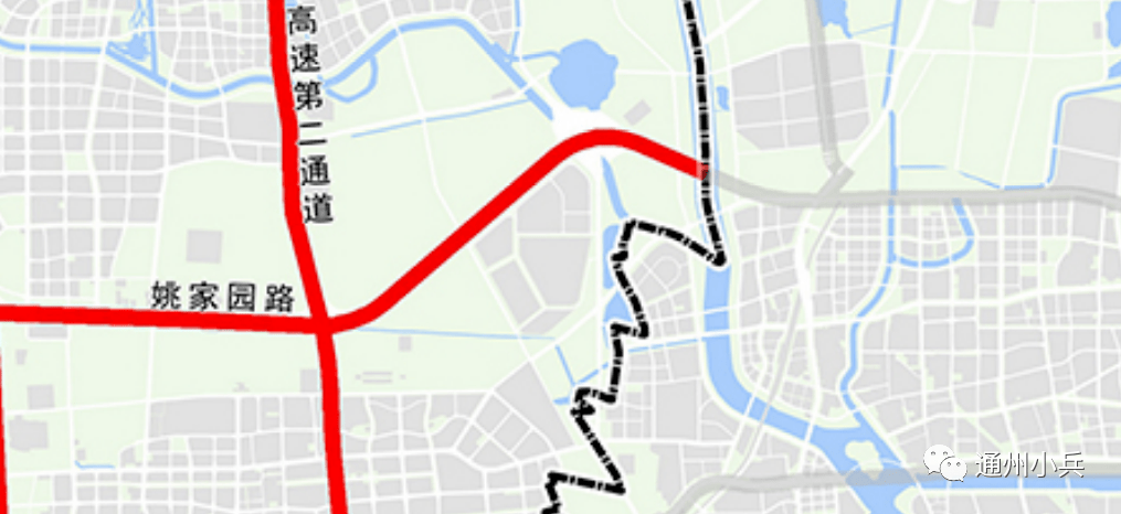 通州这条道路迎新进展,设计时速80km/h!_姚家园_路东延