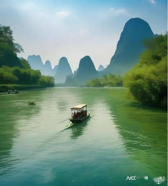 "轻舟已过万重山",ai是怎么画出来的?_混元_模型_代码