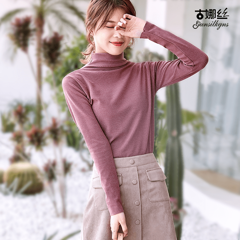 阳离子打底衫,高级显瘦,好看百搭,我一口气入了10件!_面料_身材_起球