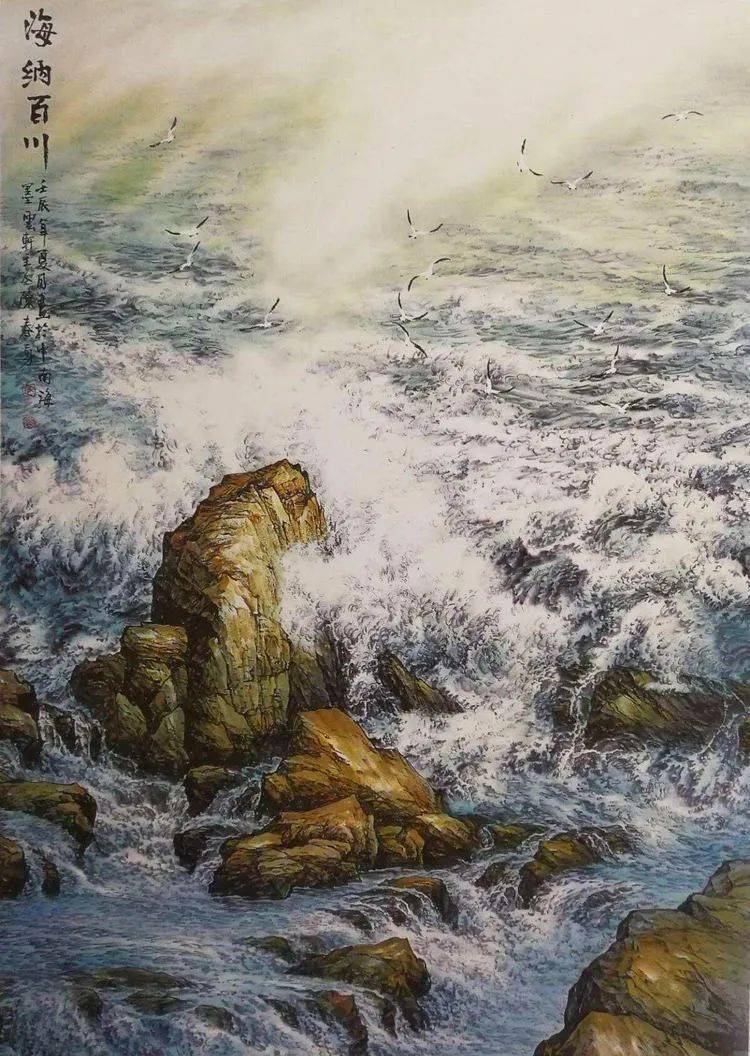 【国画天地】陈春勇:秀丽的江南水乡,粗犷的北方山水_民族_中国_作品