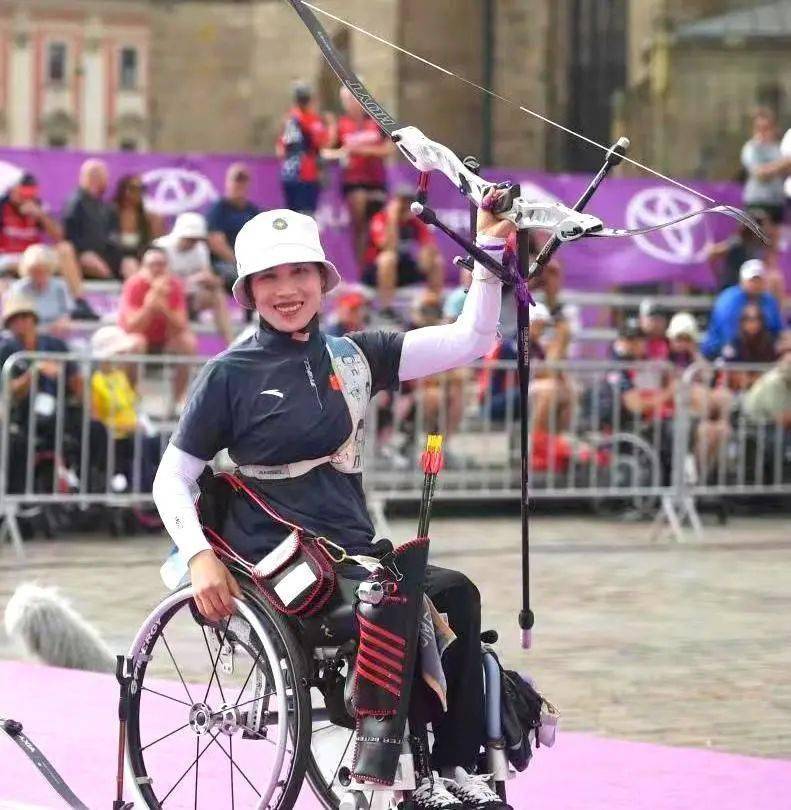 鄠邑区吴春艳又获金牌!_射箭_残疾人_女子