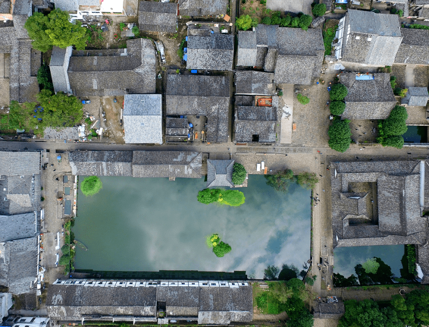 苍坡村平面图图片