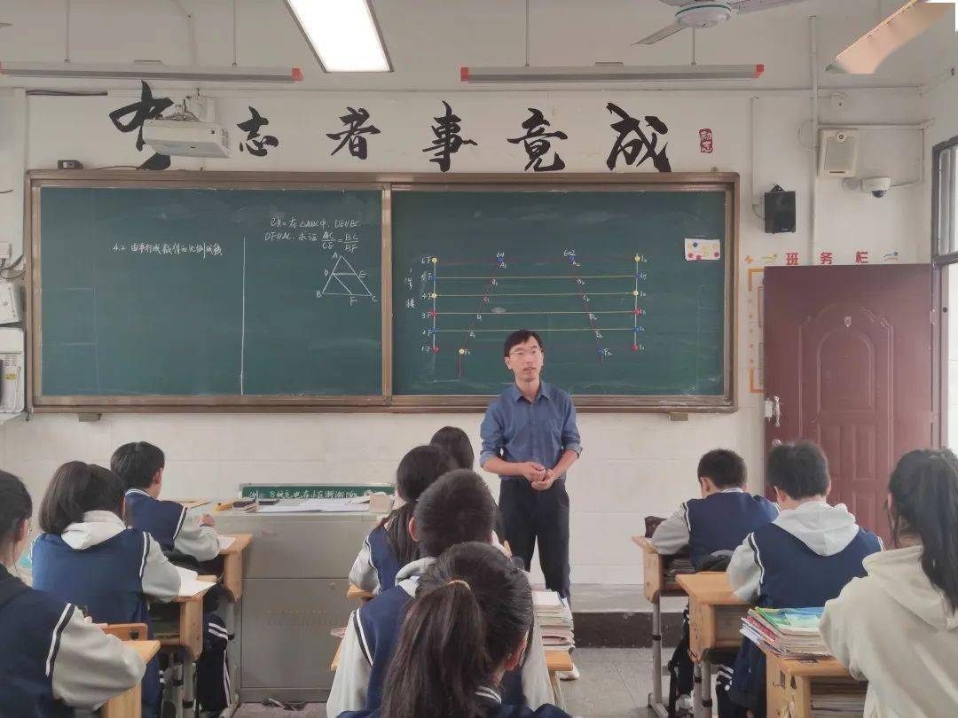 师徒凝聚力 提升教学力——我校与梁弄镇中教共体课堂教学研讨活动