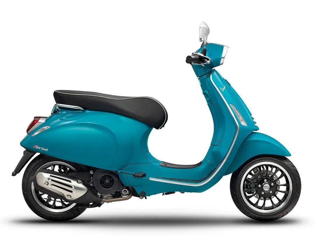 品味美好生活,vespa sprint 海湾蓝_发动机_mm_轮辋