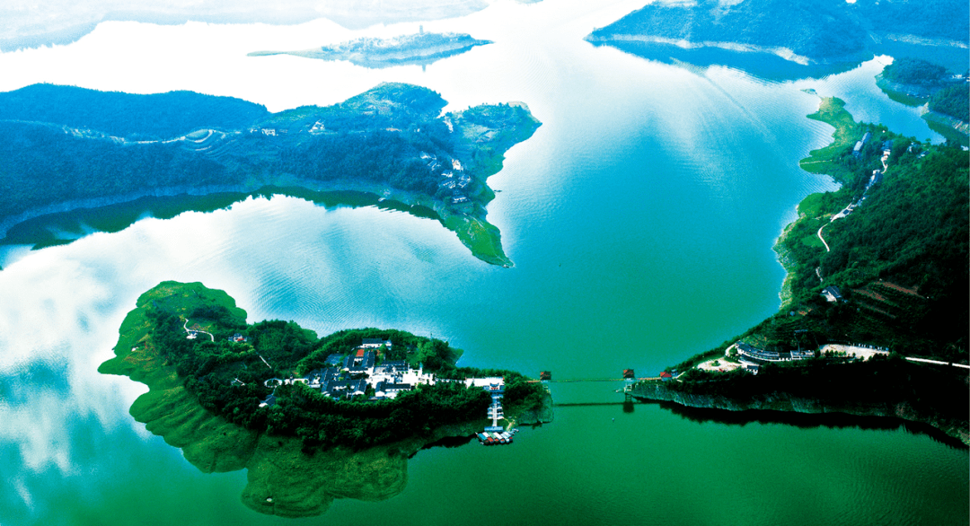 安康瀛湖风景名胜区图片