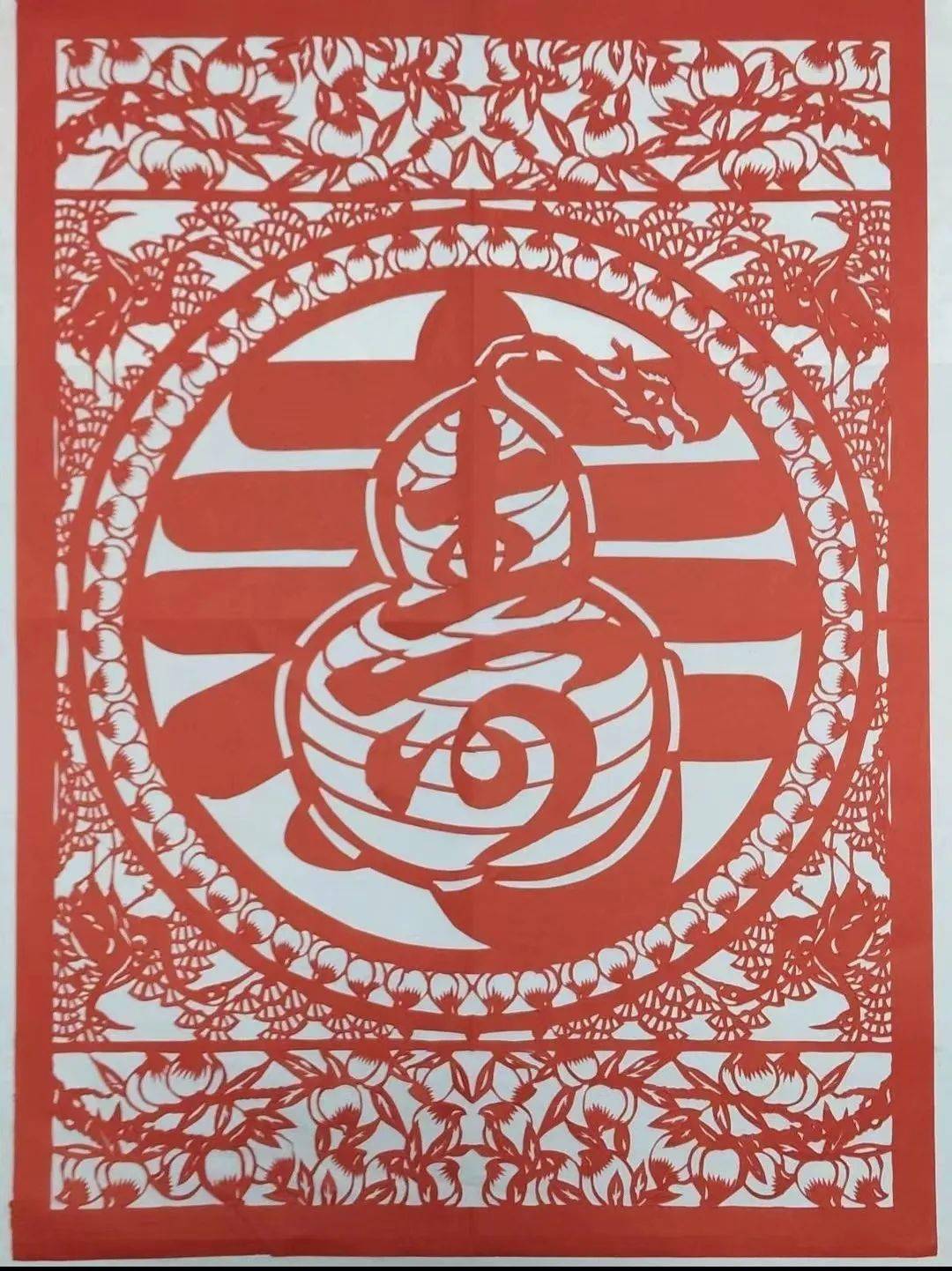 【强国复兴有我】沔阳雕花剪纸作品展示_小悟_仙桃_文化