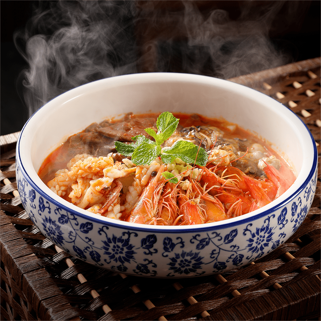 一县一桌菜·东山县|主菜:火焰烤鲍鱼,蜂巢大明虾,金银活小管,龙腾