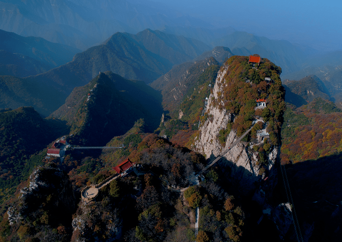 河南中条山图片