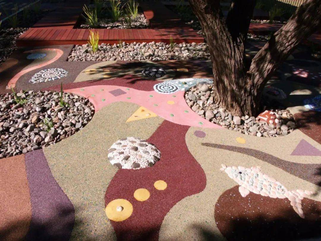 游乐场地铺装合集,让游乐空间更多样_材料_park_儿童