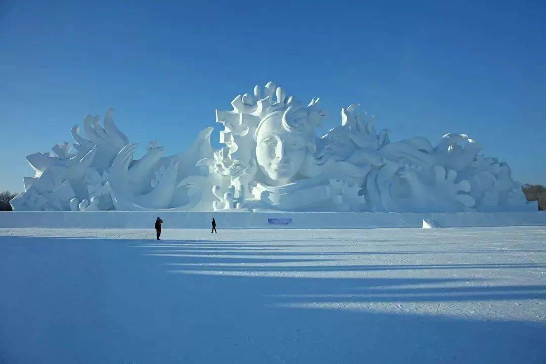 冰雪美景礼赞冬奥图片