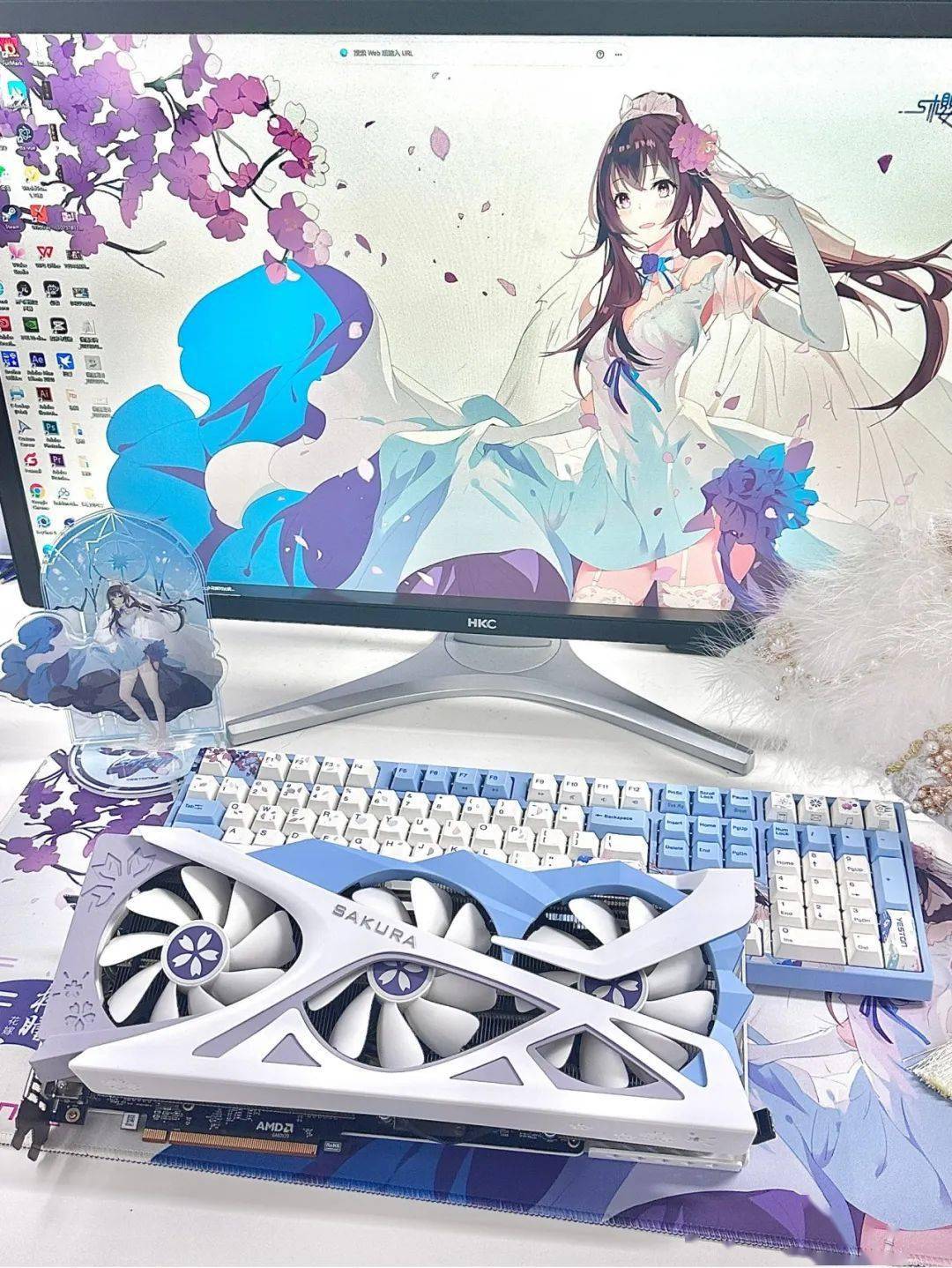 壁纸 | 樱瞳花嫁&水着动态壁纸同步上线!二选一的难题你将如何应对?