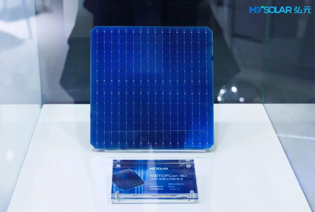 弘元高性能n型产品亮相无锡新能源展览会_组件_版型_硅片