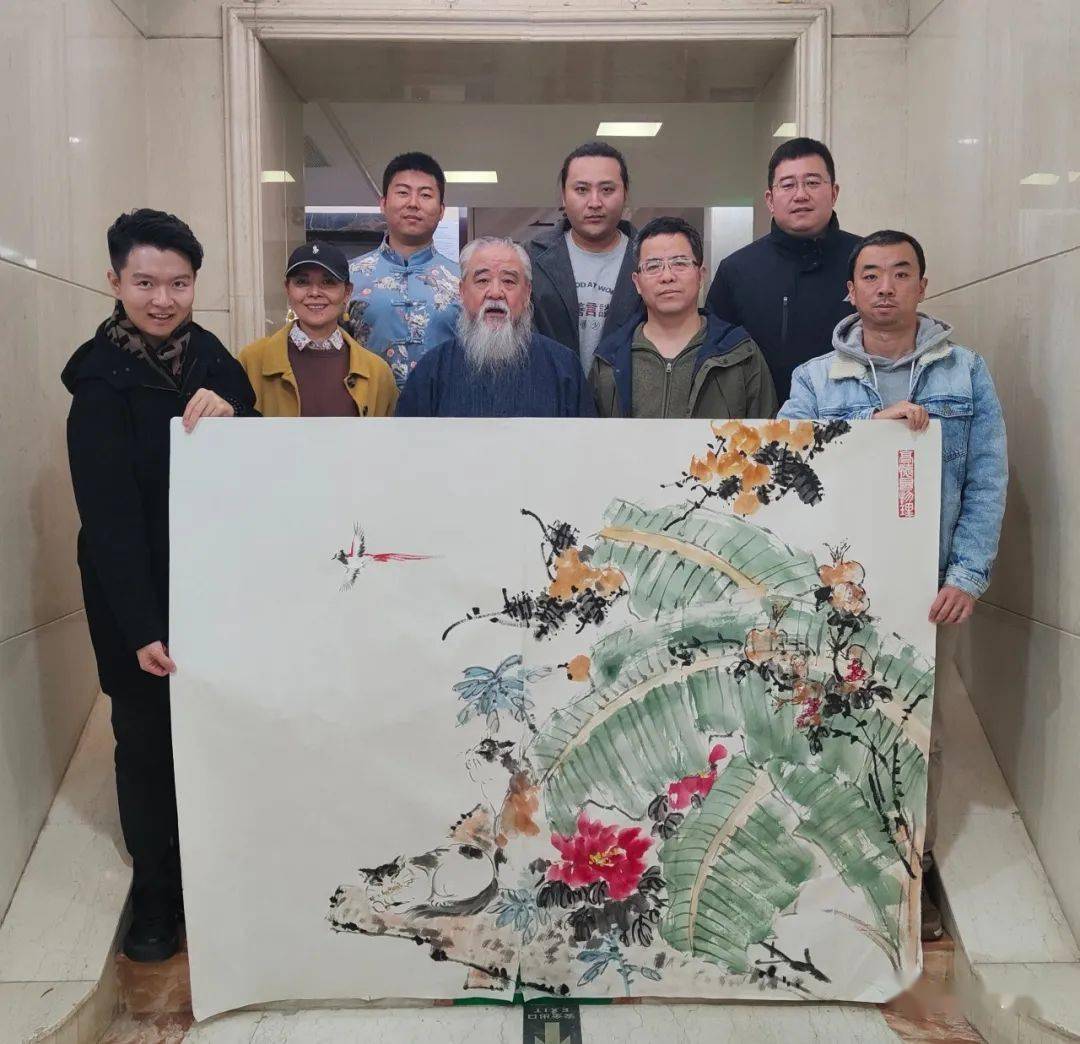的曲艺界书画笔会昨日在北京陶然花园酒店举办,相声名家李嘉存先生