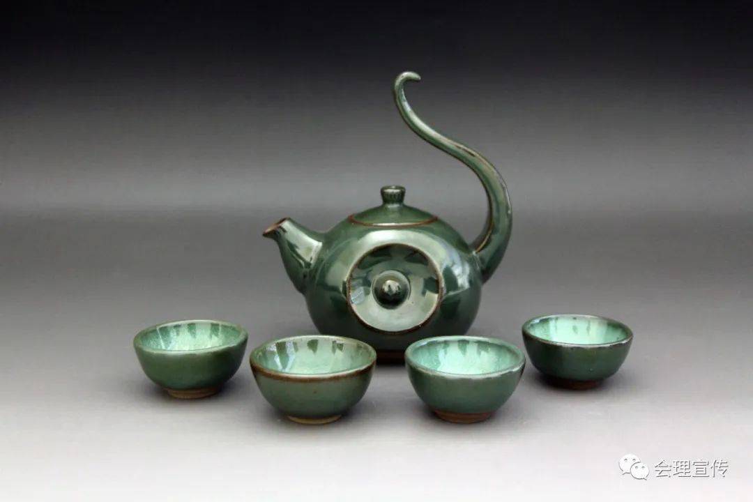 中国唯一绿釉陶 ——会理绿陶_装饰_酒具_工艺