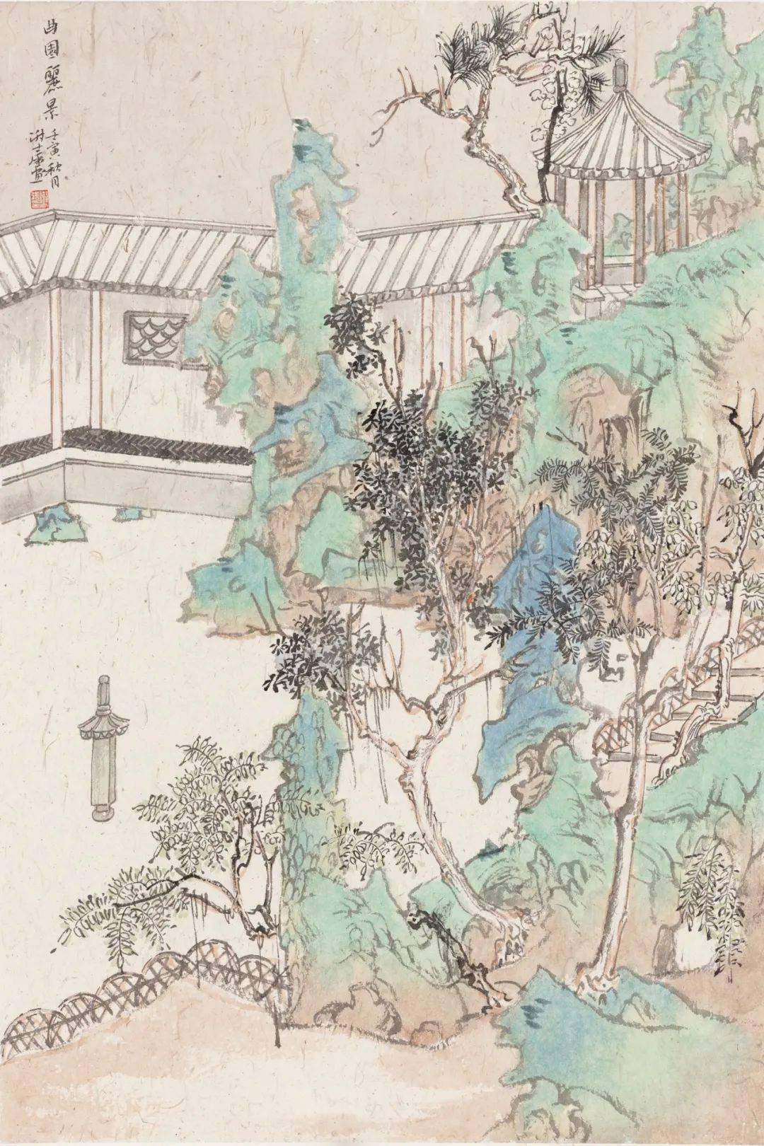 展讯丨园境——谢士强中国画作品展_园林_境界_艺术