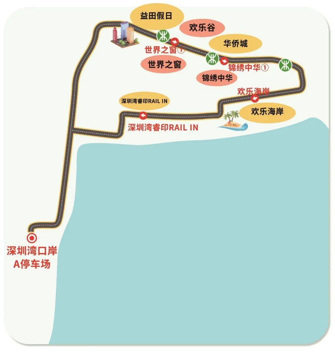 深圳观光巴士线路图片