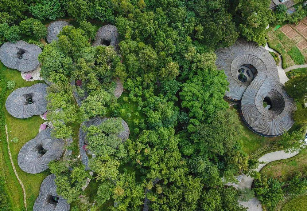 走,逛林盘去_川西_道明镇_竹编