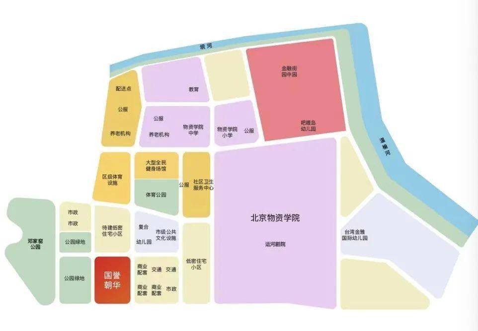 北京物资学院地图位置图片