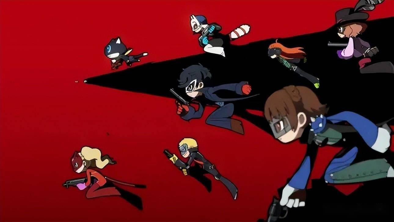 《p5t》游戏前瞻:偷心怪盗团穿越到异世界打家劫舍!_敌人_玩家_攻击