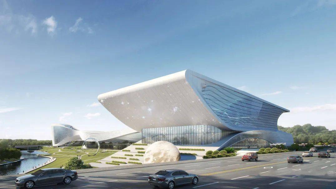 科技馆二公局承建的宜昌市科创中心及配套设施建设项目主要内容包括