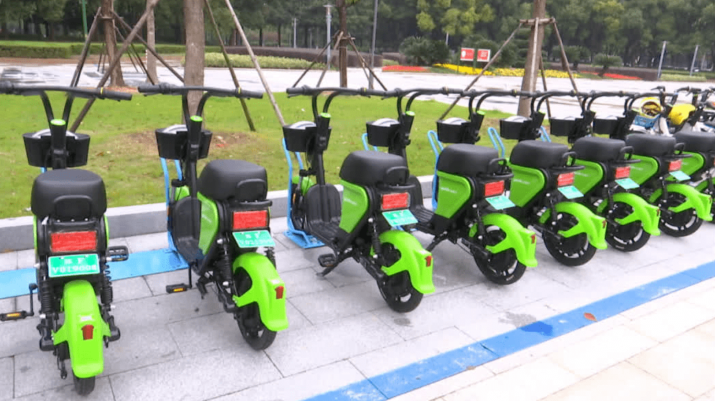 共享电单车也来了今天给大家的出行提供了新的选择美团电单车进入南通