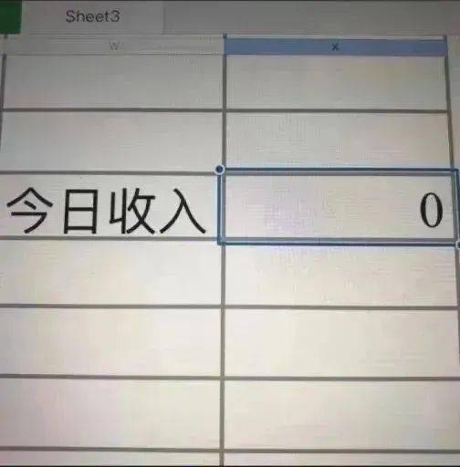 今天0收入表情包图片