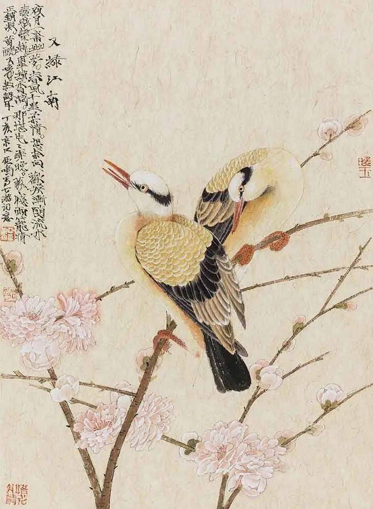 【国画天地】古风今韵|新文人画家周亚鸣山水花鸟画_文心观_物态_南田
