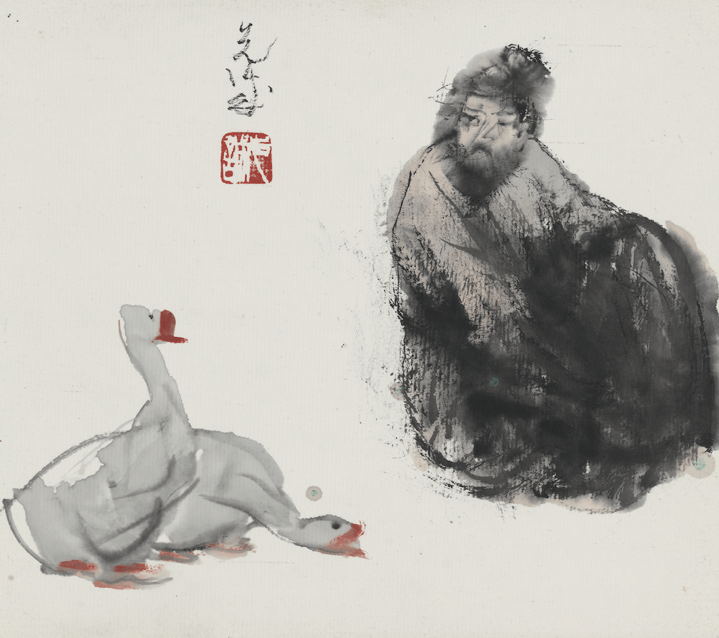 彭先诚的没骨人物画艺术！_搜狐网