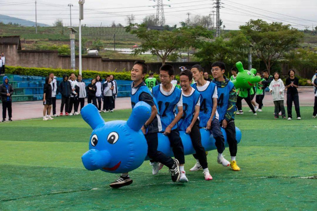 【校园风采】景谷一中分校举行首届趣味运动会丰富学生课间生活_发展