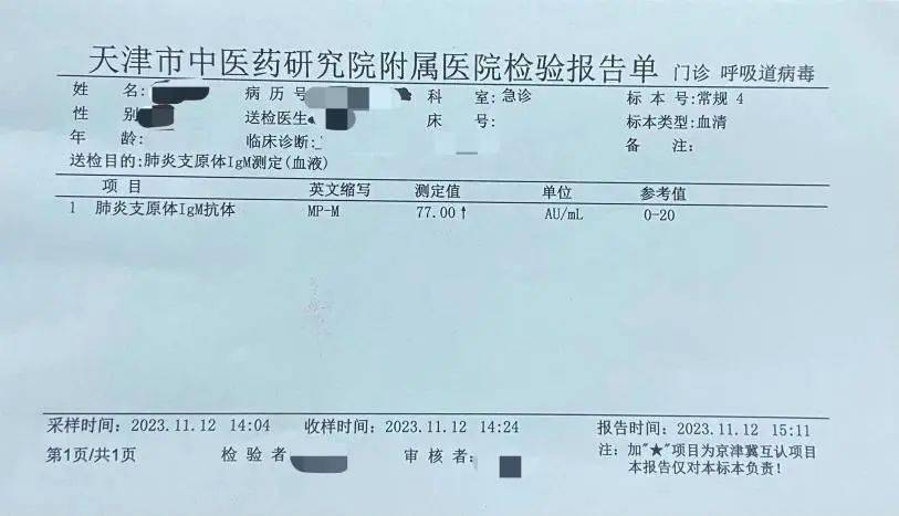 肺炎支原体来袭汹汹,我院检验科教你快速诊断和识别→_检测_临床_检查