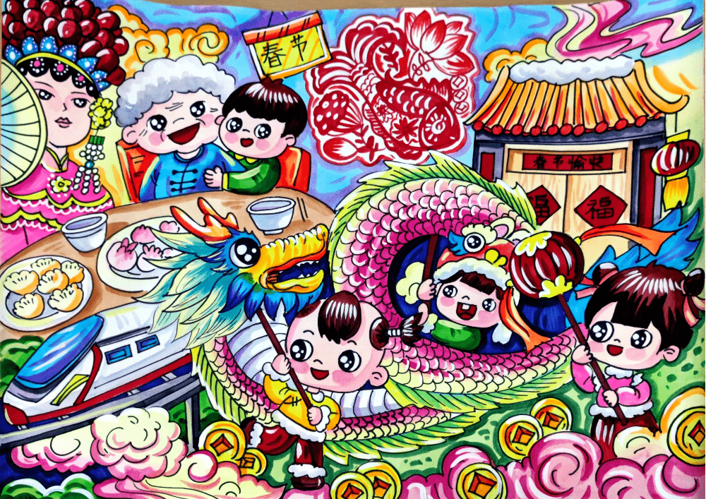 黑龙江省选送作品荣获东北亚地区青少年绘画作品大赛优秀奖_入围奖