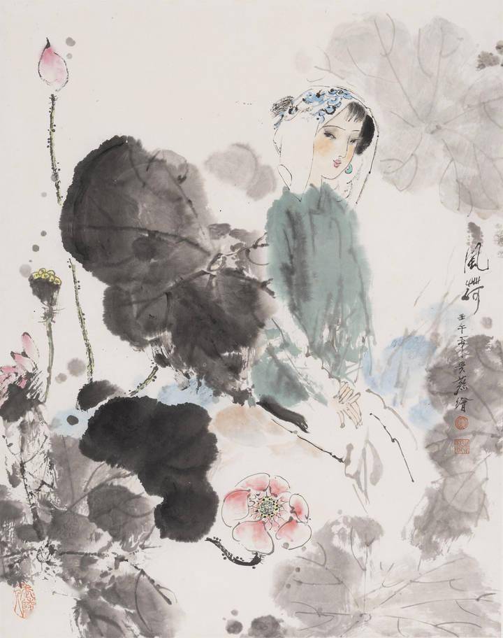 著名画家钱贵荪突发心梗去世,一个月前刚办作品展_连环画_浙江_cm