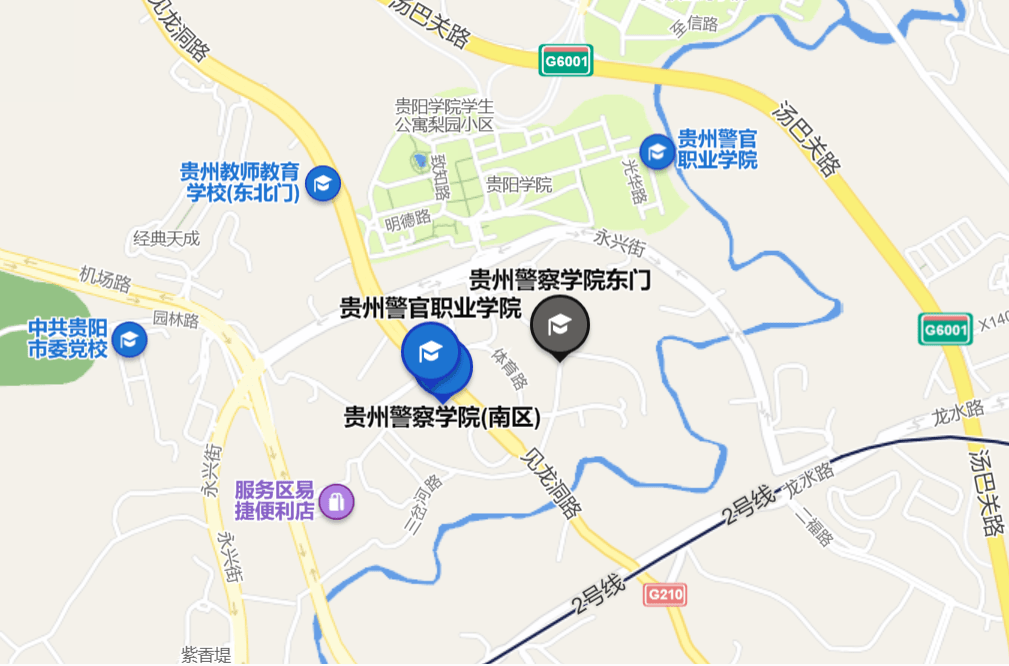 贵州商学院地图图片