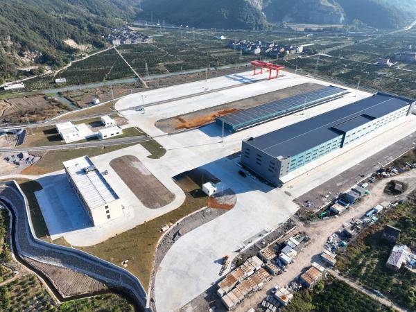 链接中欧班列台州号,金台铁路临海东站货站完成整体施工_物流_仓储