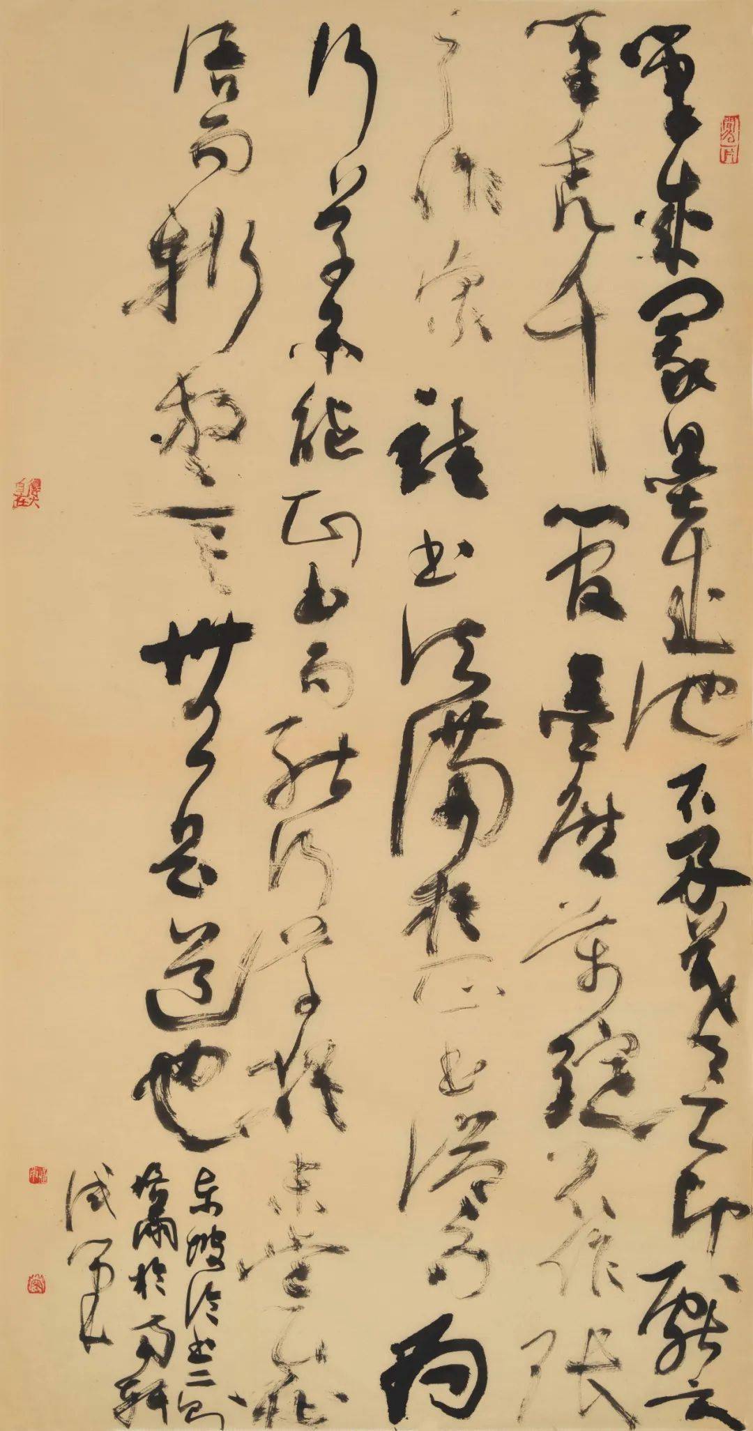 177cmx70cm作品名称:陈献章诗一首作者:吕金光作者简介:中国书法家