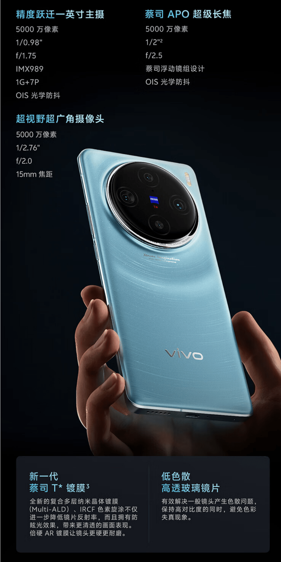 vivo X100 / Pro 系列手机今日开售，3999 元起