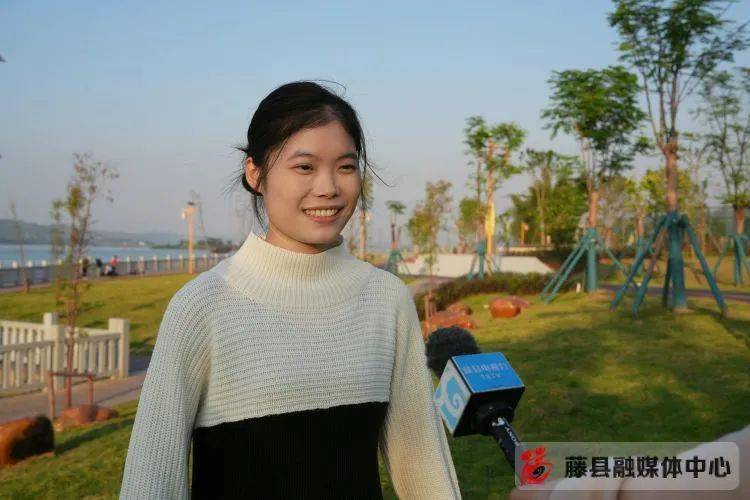 藤县河东河堤公园施工已经进入收尾阶段_建设_环境_县城