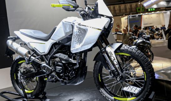 贝纳利bkx300拉力车引起关注.