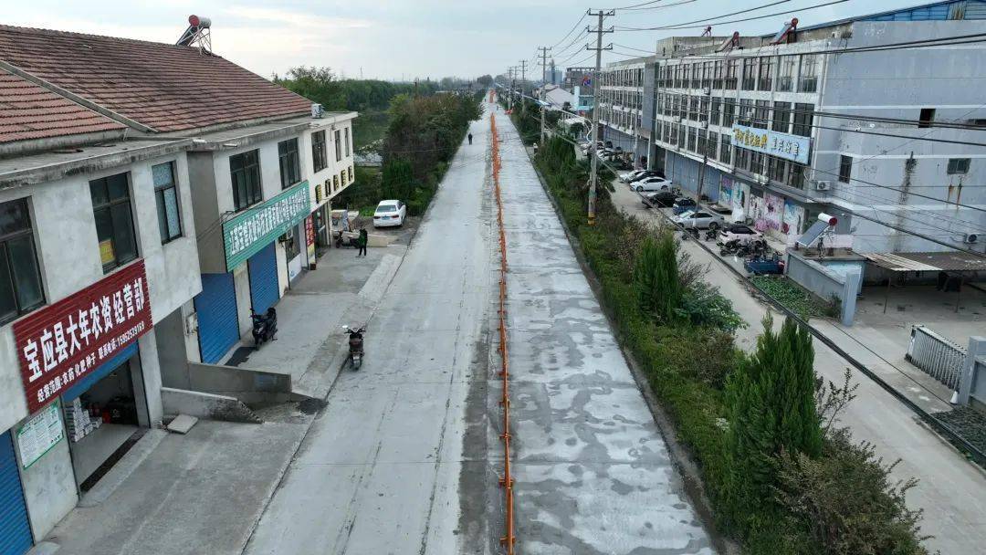 宝应这条路将大变样_改造_道路_施工