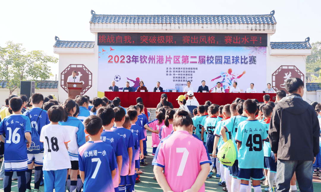 钦州港经济技术开发区第五小学,钦州市第一中学钦州港校区三个场地