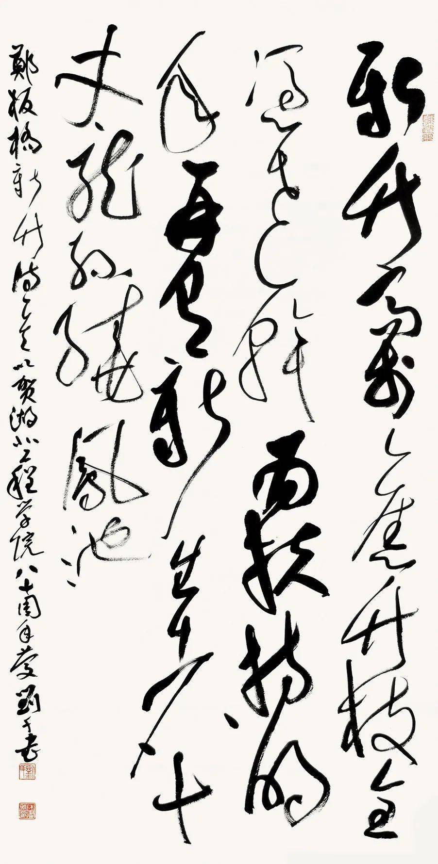 柳长忠丨特邀丨书法丨180cm×50cm×2徐怀德丨特邀丨书法丨180cm×48