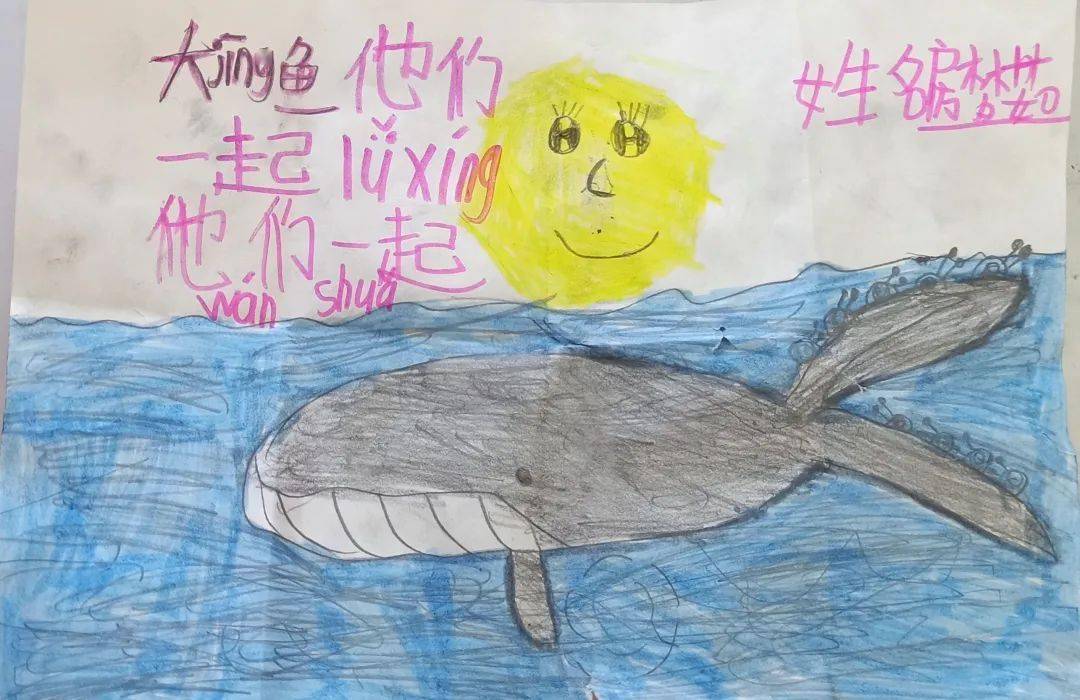 《小海螺和大鲸鱼》读写绘课后记_远航_故事_孩子